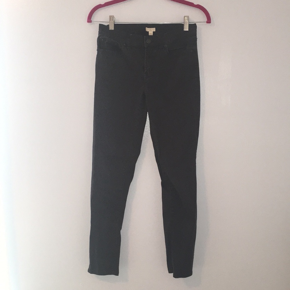 Black J Crew Skinny Jeans